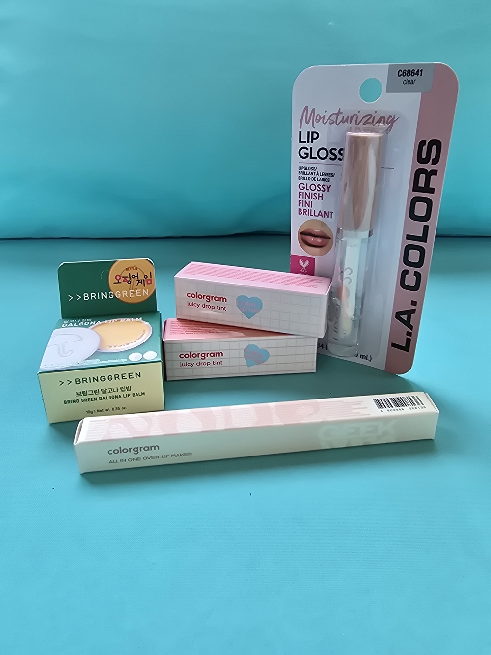 5 pc. L.A. Colors & Colorgram Lip Bundle